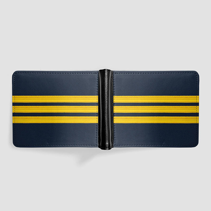 Navy Pilot Stripes - Men's Wallet