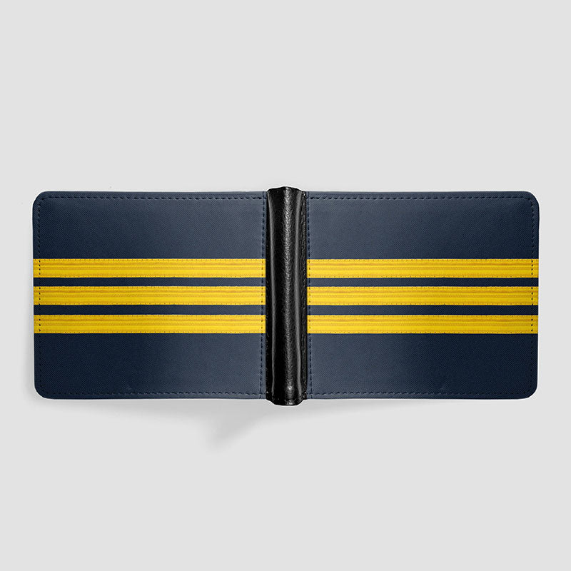 Navy Pilot Stripes - Portefeuille pour homme