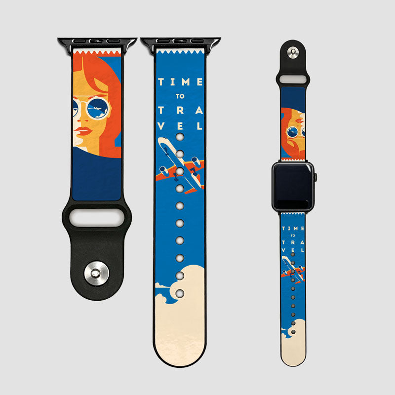 Time To Travel Women - Apple Watch Band