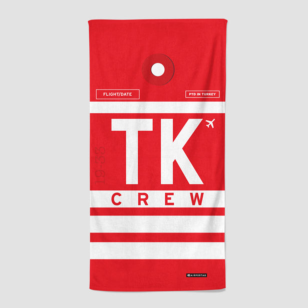 TK - Beach Towel - Airportag