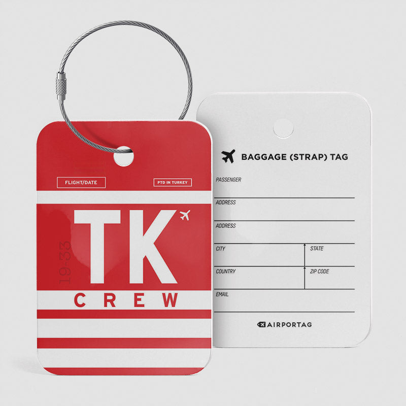 TK - Luggage Tag