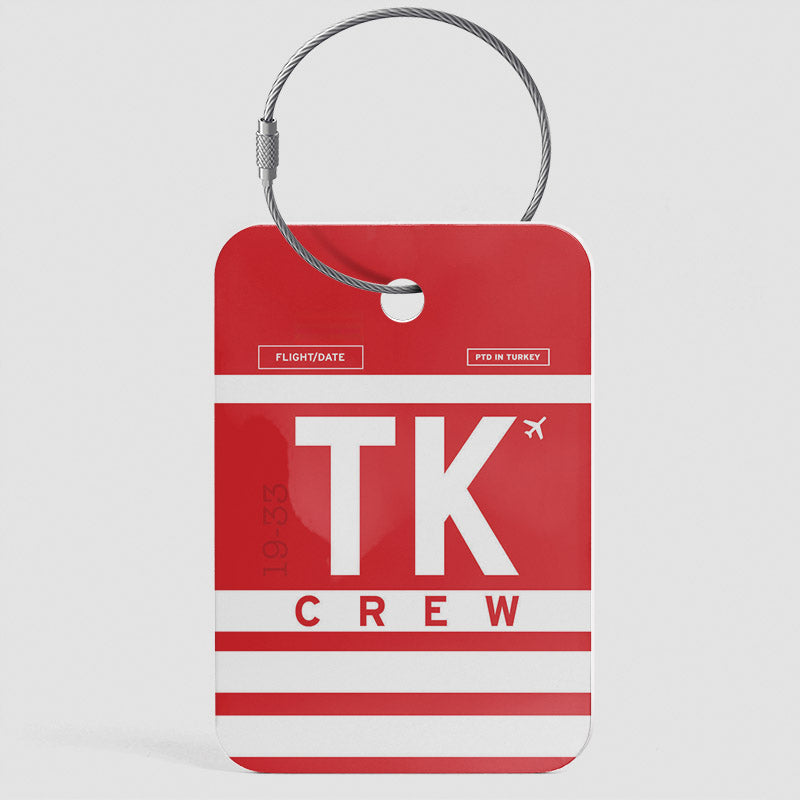 TK - Étiquette de bagage