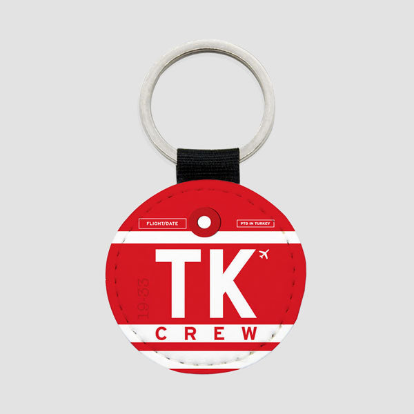 TK - Round Keychain