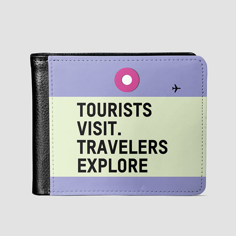 Tourists Visit - Men's Wallet