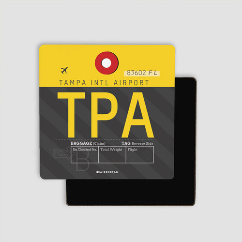 Square Canvas Tampa Airport, IATA code TPA
