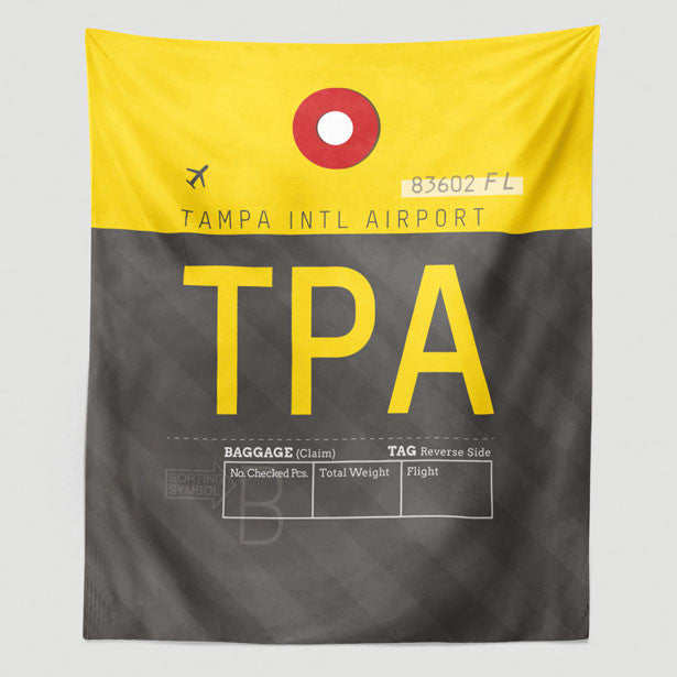 TPA - Wall Tapestry - Airportag