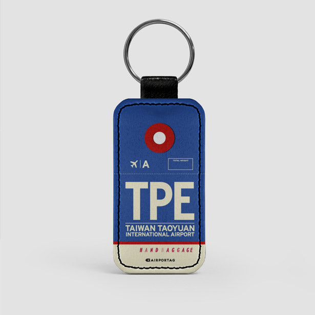 TPE - Leather Keychain - Airportag
