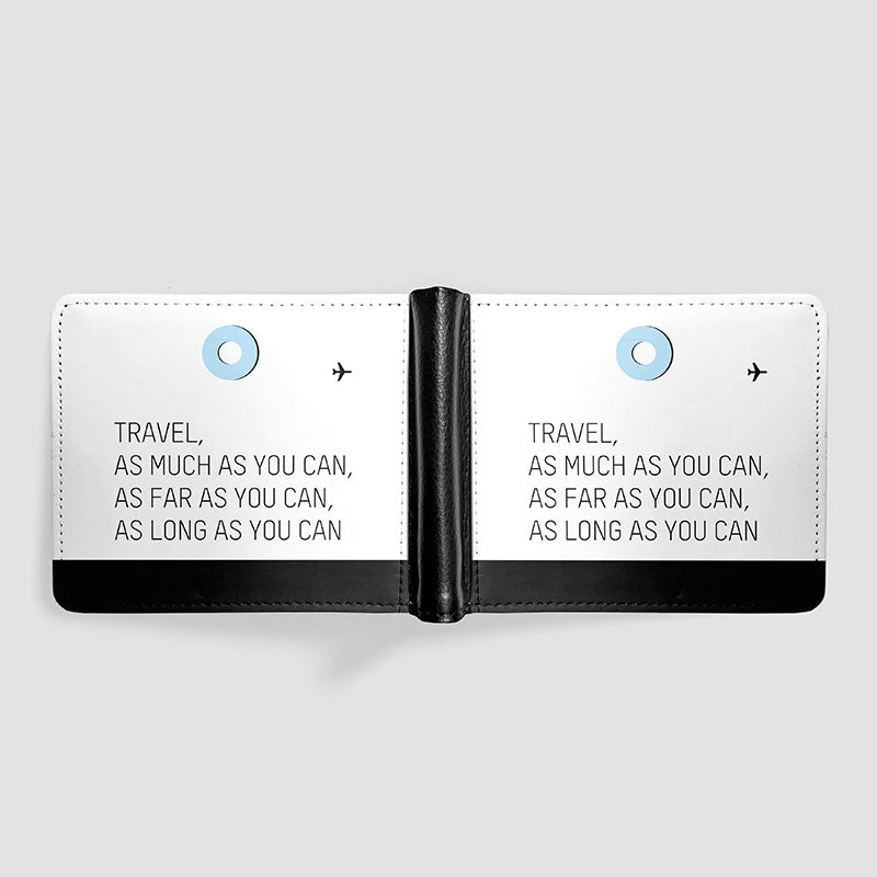 Travel as Much - Men's Wallet