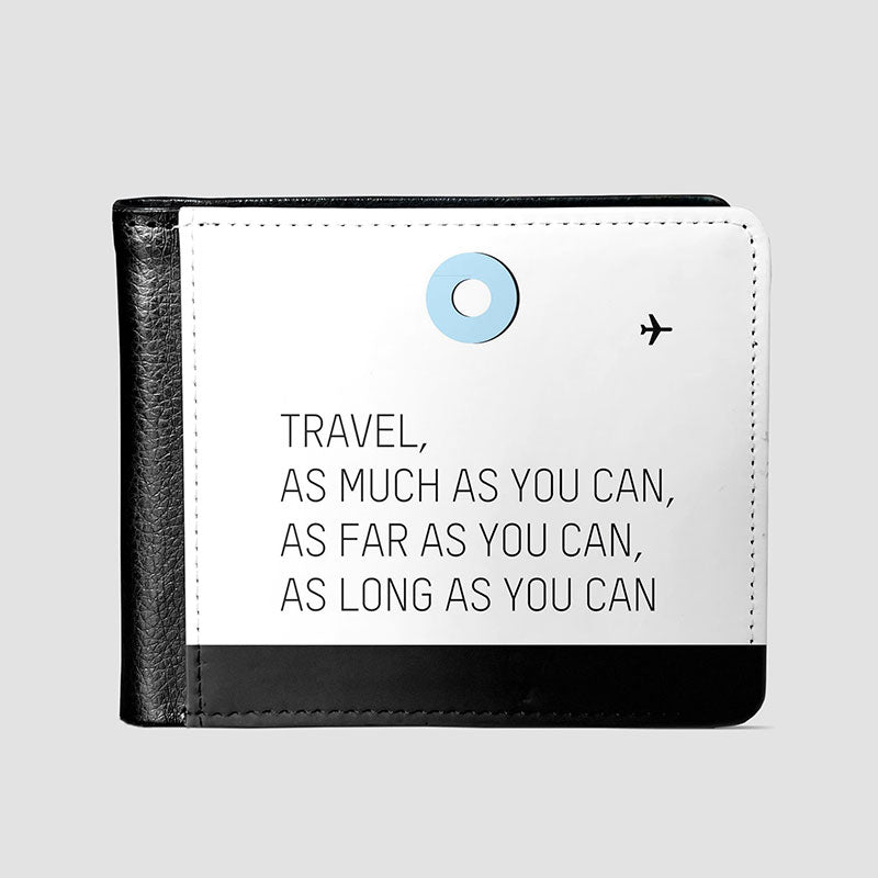 Travel as Much - Men's Wallet