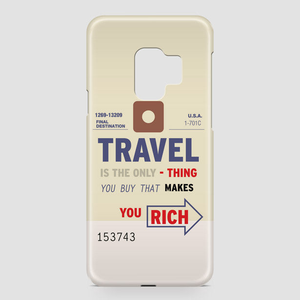Travel is - Old Tag - Phone Case - Airportag