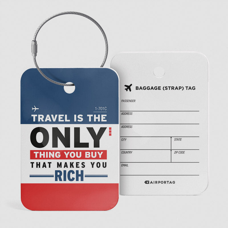 Travel is - Luggage Tag