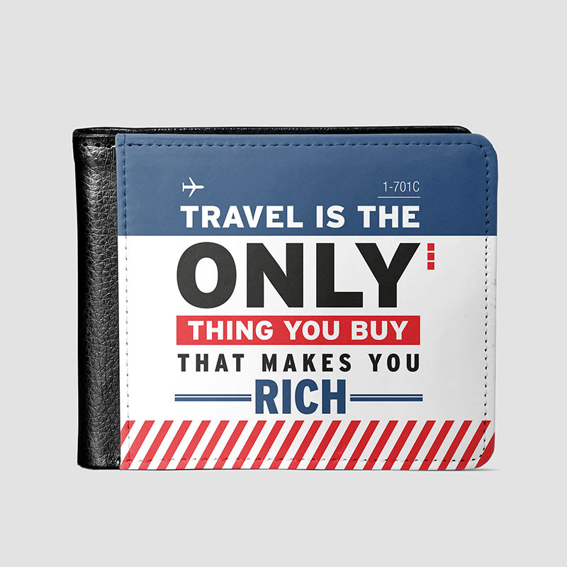 Travel is - Men's Wallet