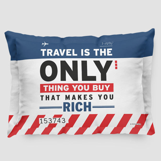 Travel is - Pillow Sham - Airportag