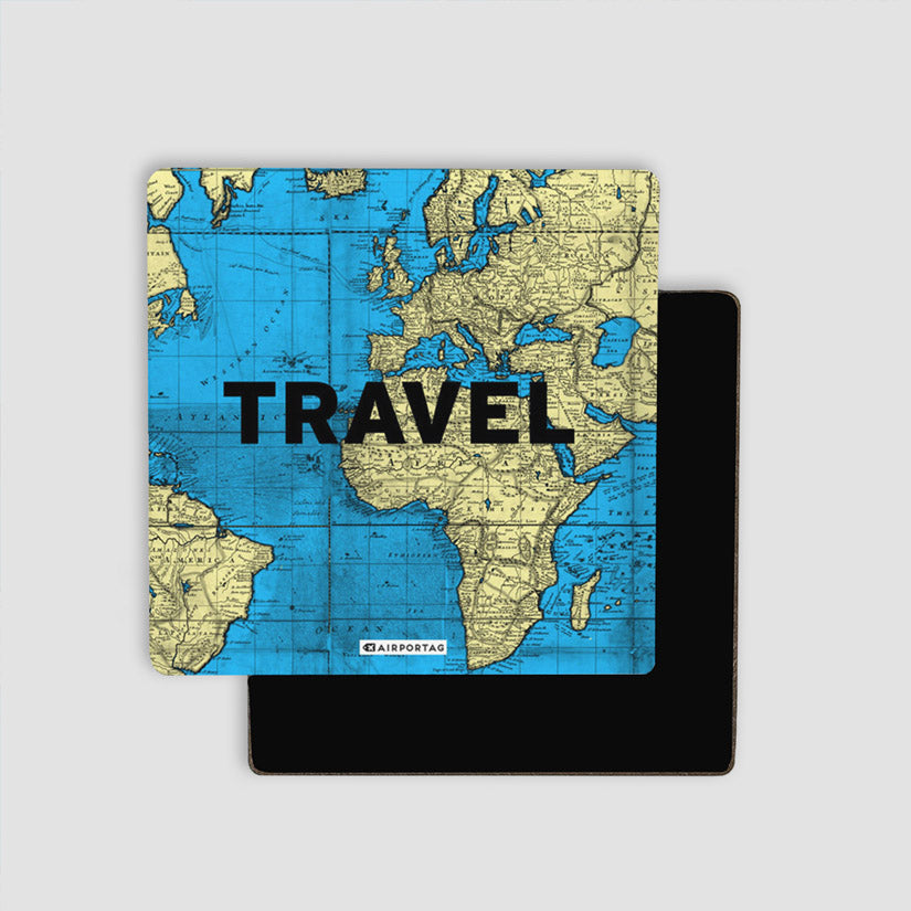 Travel - World Map - Magnet