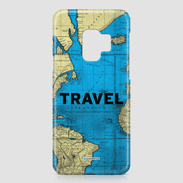 Travel - World Map - Phone Case - Airportag
