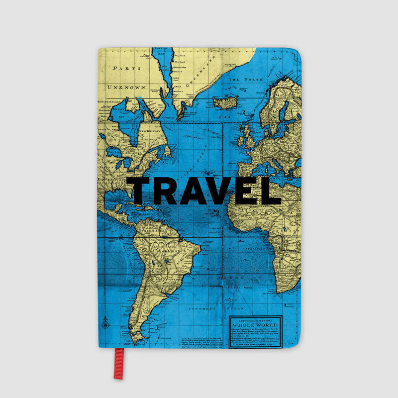 Voyage - Carte du monde - Journal