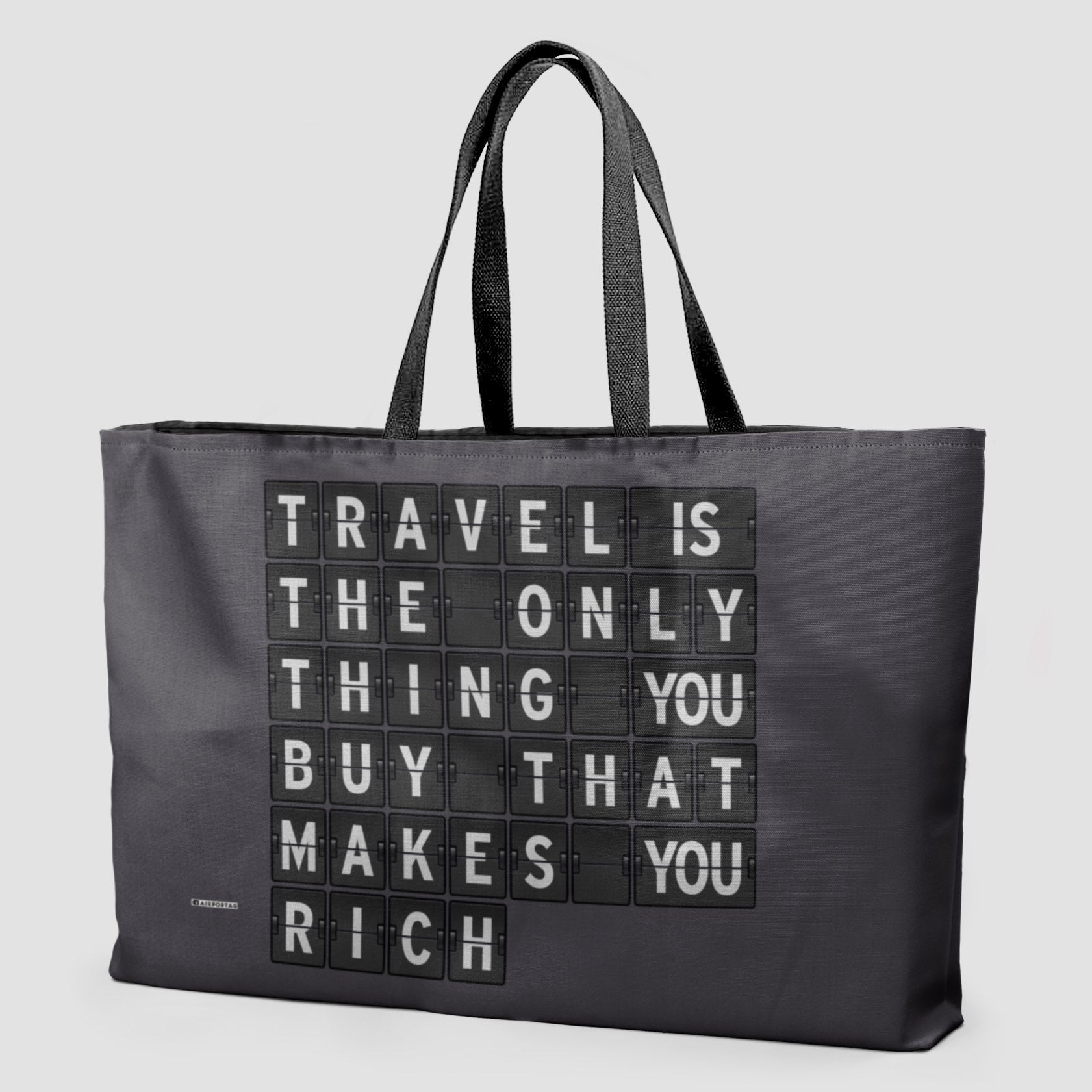 Travel is - Flight Board - Weekender Bag - Airportag