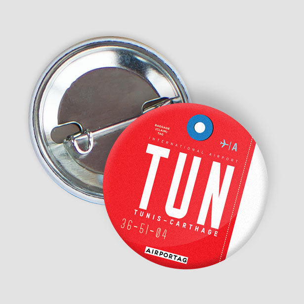 Pinback Button - Tunis–Carthage Intl Airport - Tunis, Tunisia - IATA ...