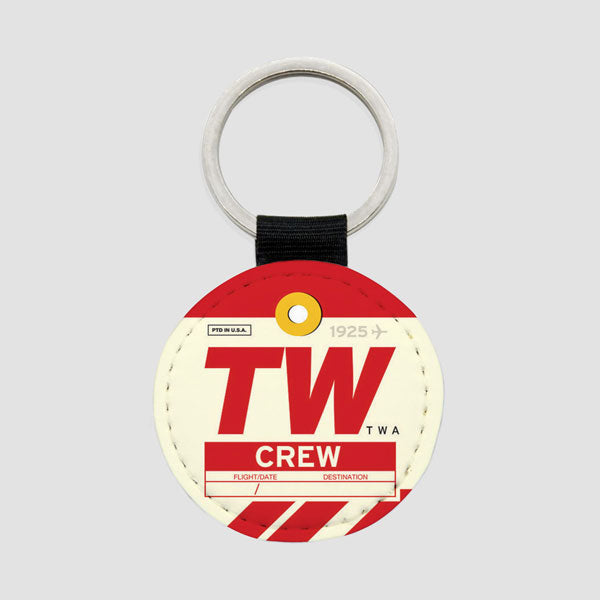 TW - Round Keychain