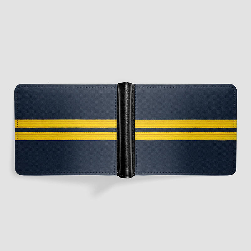 Navy Pilot Stripes - Portefeuille pour homme