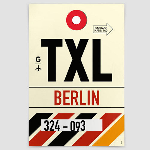 TXL - Poster - Airportag