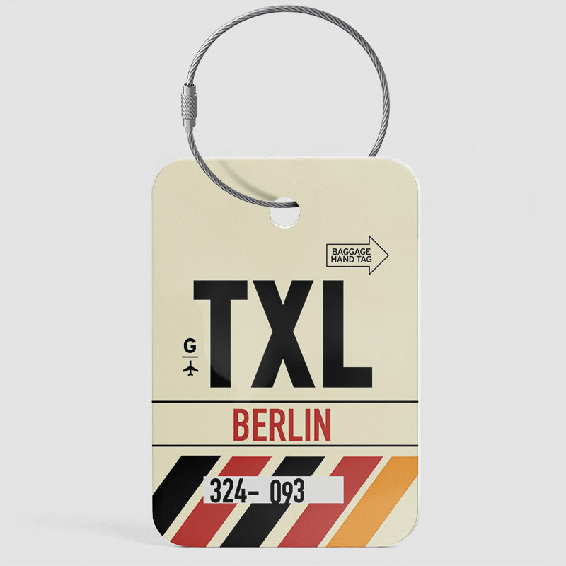 TXL - Étiquette de bagage