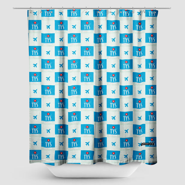 TYS - Shower Curtain - Airportag