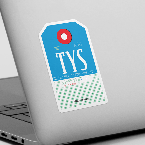 TYS - Sticker - Airportag