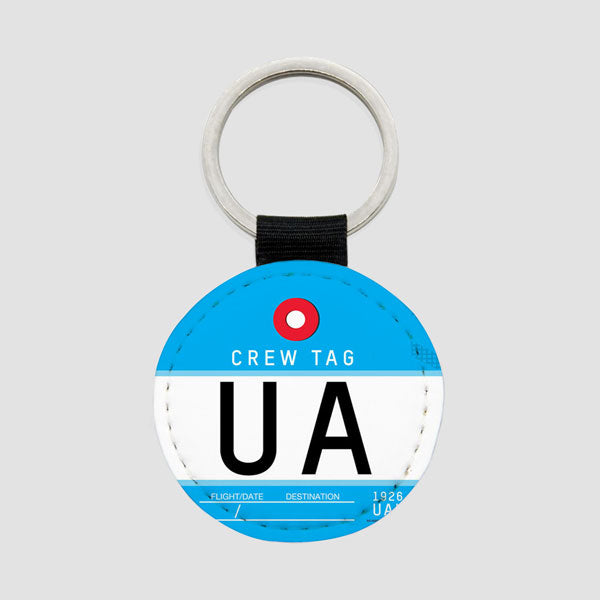 UA - Round Keychain