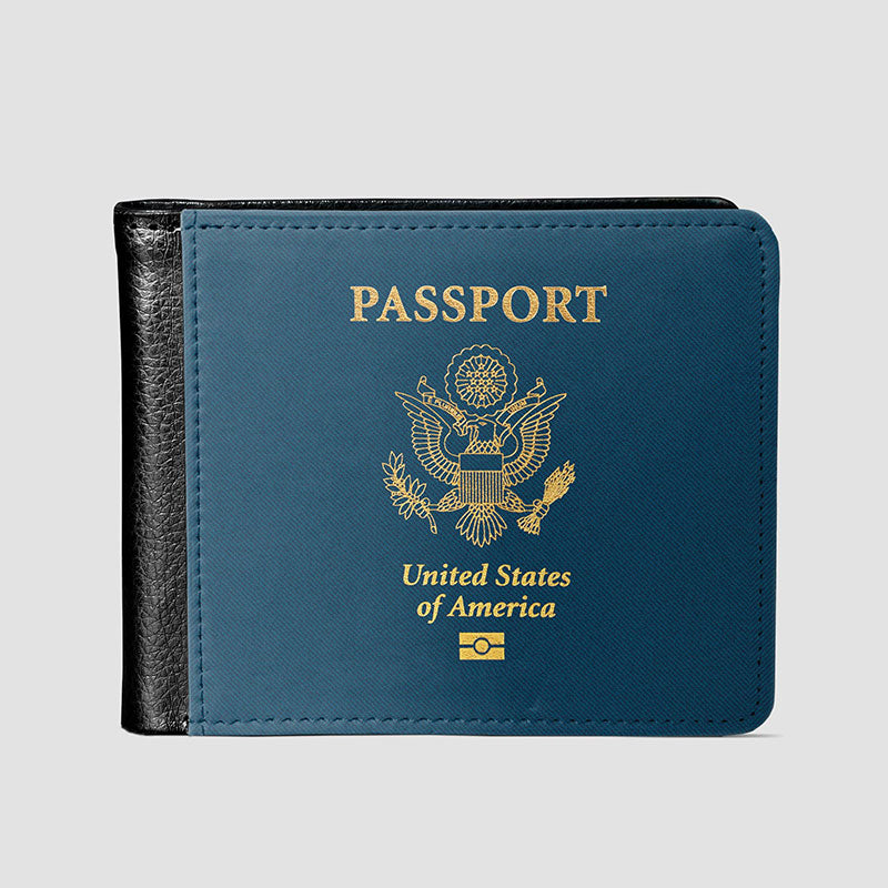 États-Unis - Portefeuille Passeport pour Homme