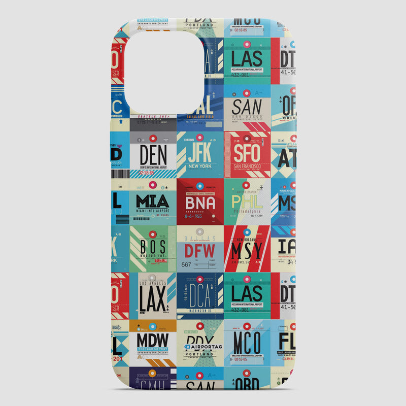 USA Airports - Phone Case
