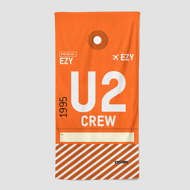 U2 - Beach Towel - Airportag