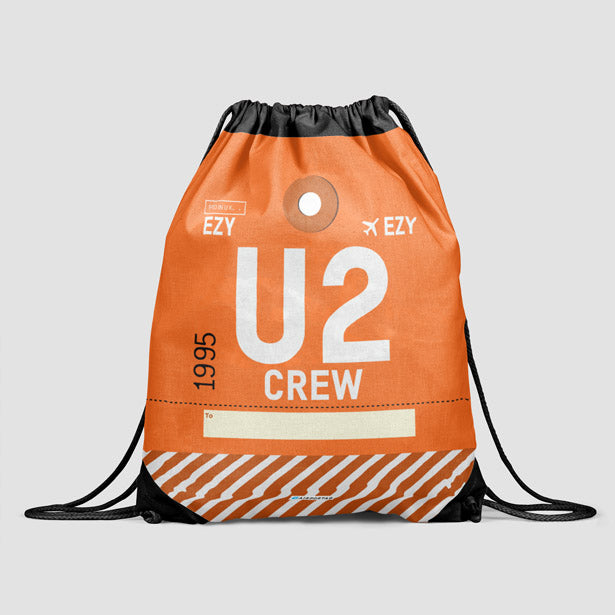 U2 - Drawstring Bag - Airportag