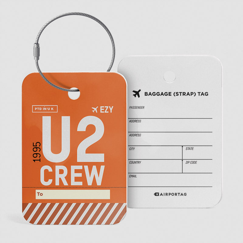 U2 - Étiquette de bagage