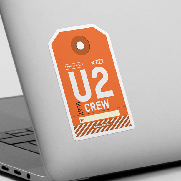 U2 - Sticker - Airportag