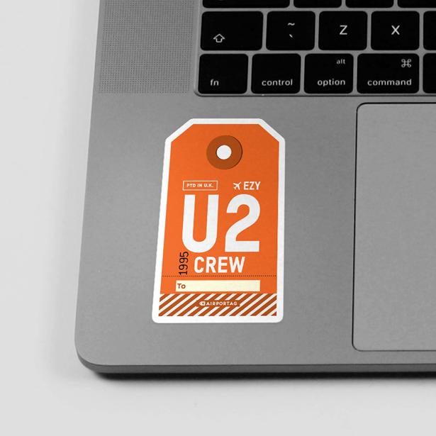 U2 - Sticker - Airportag