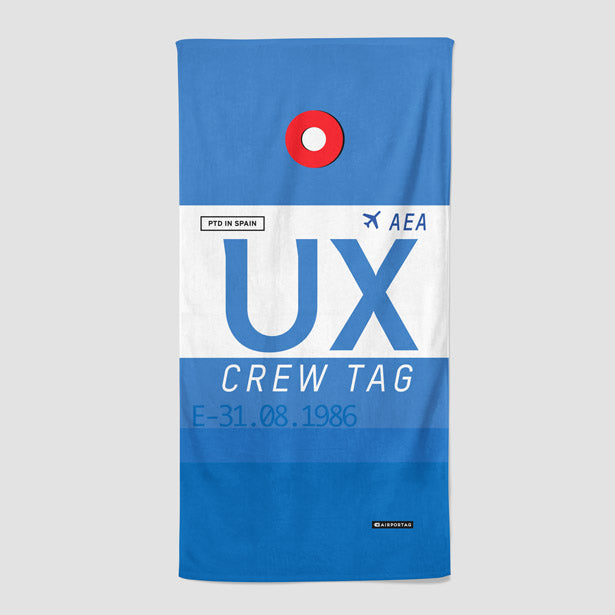 UX - Beach Towel - Airportag