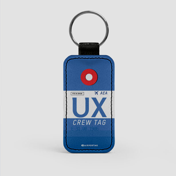 UX - Leather Keychain - Airportag