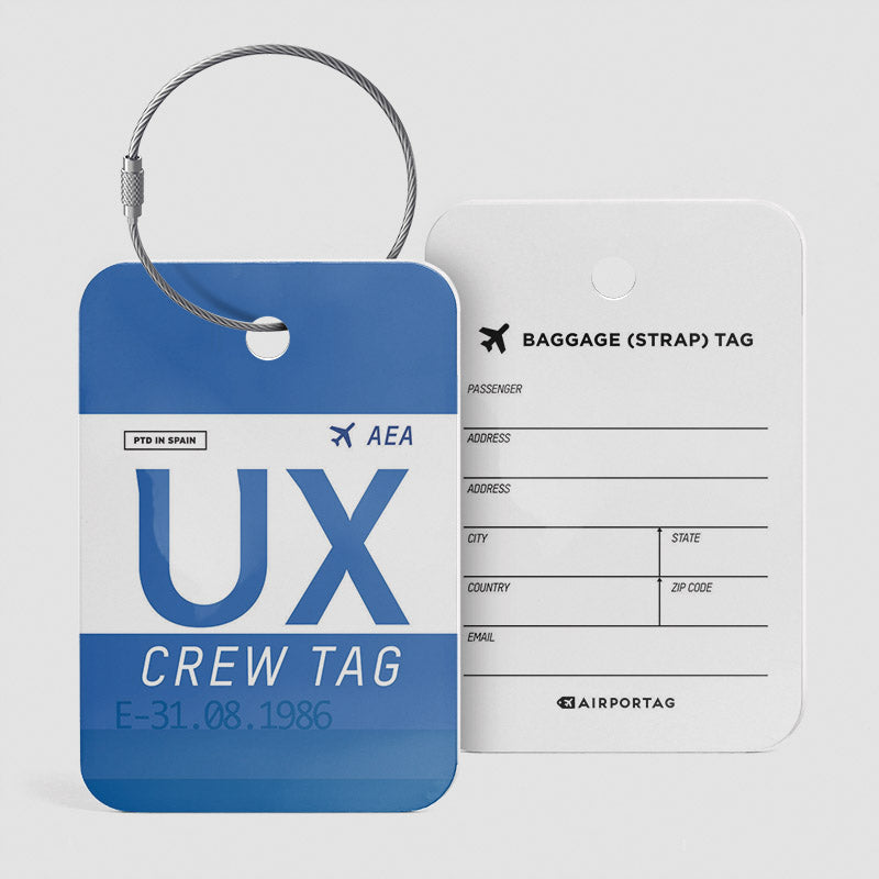 UX - Luggage Tag