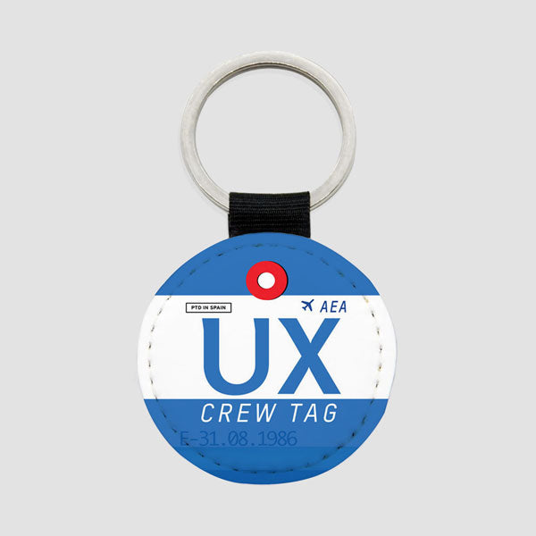 UX - Round Keychain