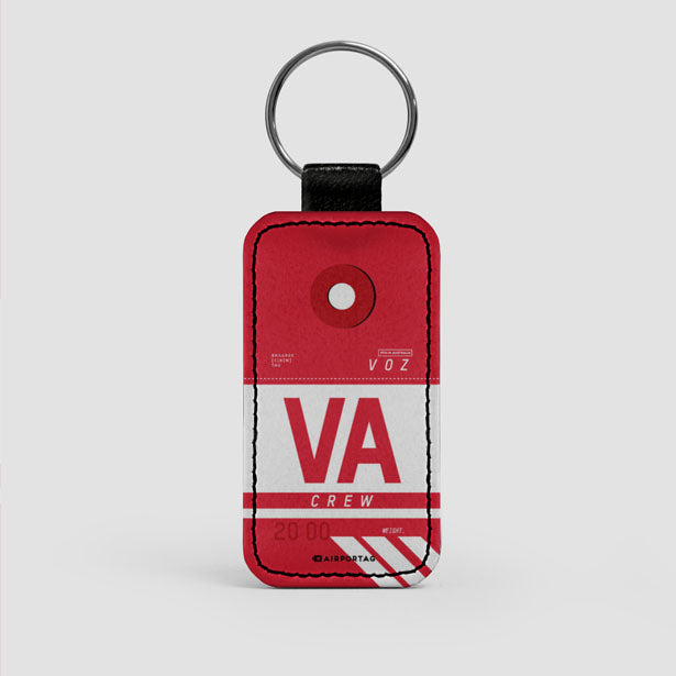 VA - Leather Keychain - Airportag