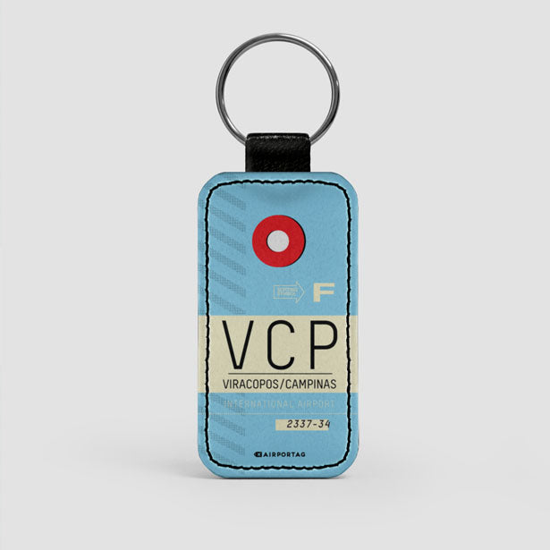 VCP - Leather Keychain - Airportag