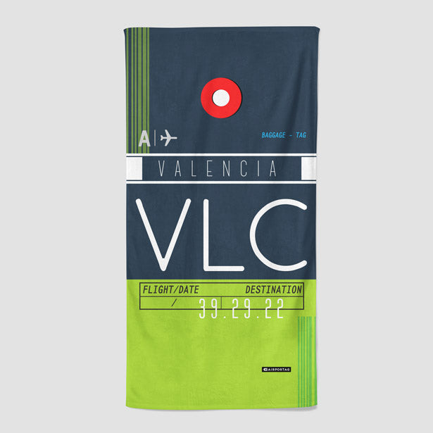 VLC - Beach Towel - Airportag