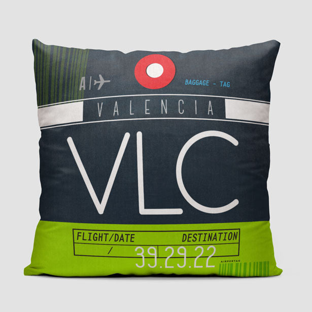 VLC - Throw Pillow - Airportag