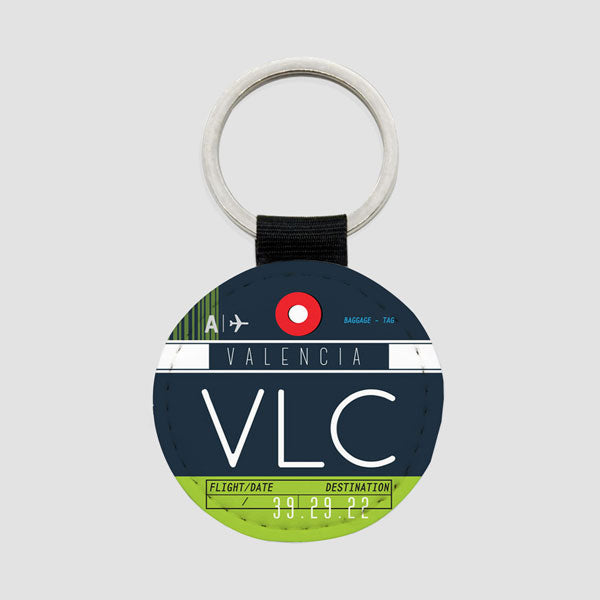 VLC - ラウンド キーチェーン