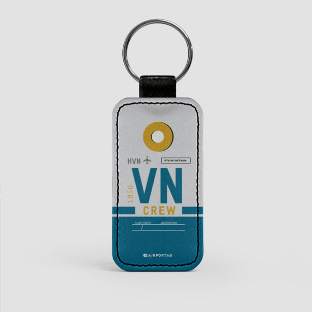 VN - Leather Keychain - Airportag
