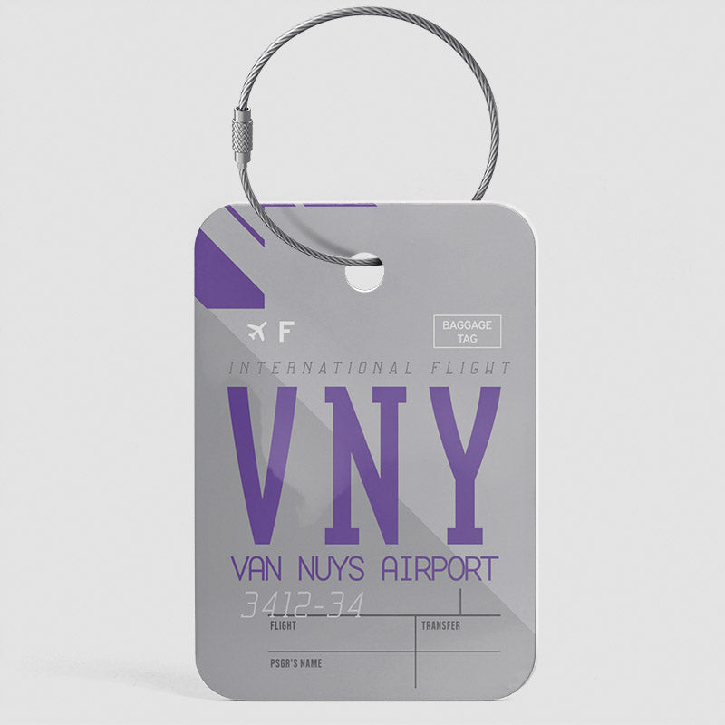 VNY - Étiquette de bagage