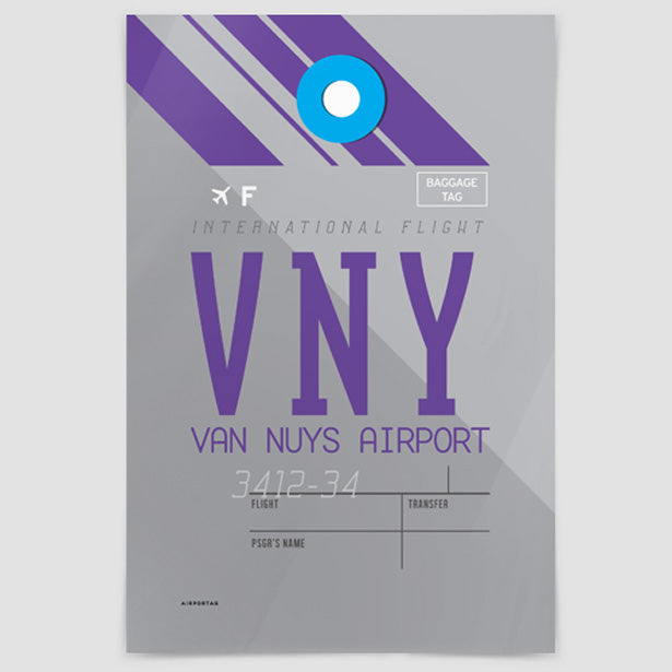 VNY - Poster - Airportag