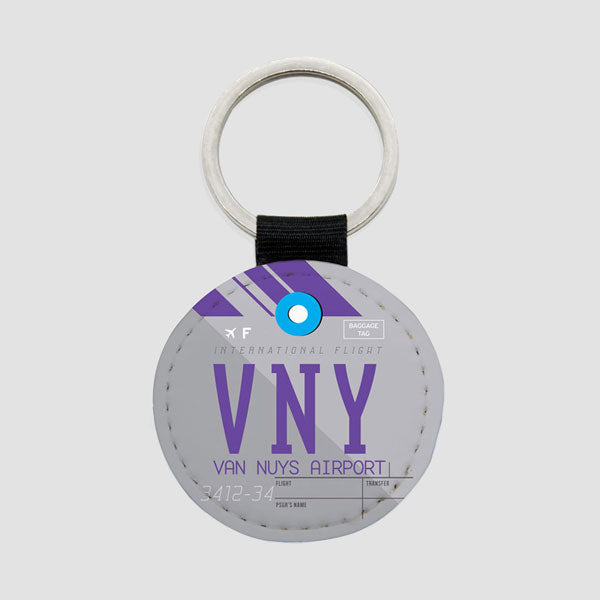 VNY - Round Keychain