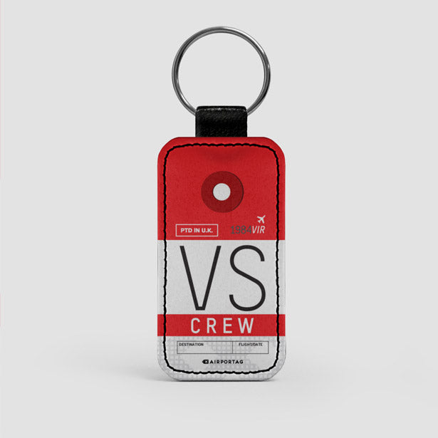 VS - Leather Keychain - Airportag